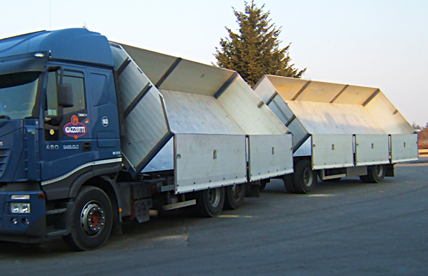 TRANSPORT DE VRAC CÉRÉALES ET ALIMENTS