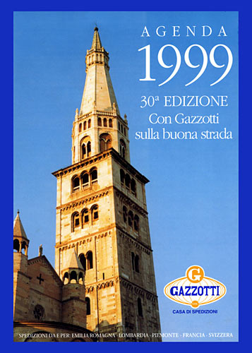 agenda gazzotti 1999