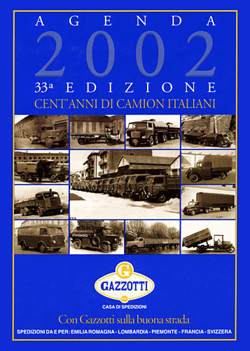 gazzotti YEAR PLANNER 2002