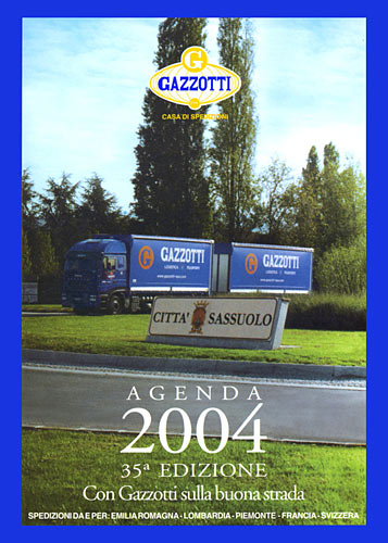 gazzotti YEAR PLANNER 2004