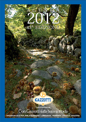 gazzotti YEAR PLANNER 2012